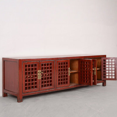 Retro Red TV Cabinet
