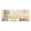 Lit double pleine grandeur en métal, blanc-1763863246