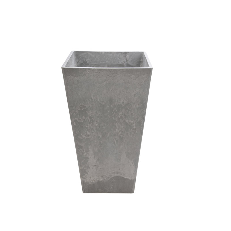 Planter Box, Light Charcoal, 28" H x 13" W x 13" D