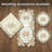 Cream Lace Table Runner with Embroidered Cutwork of Bryton Collection for Dining Table or Christmas Decor