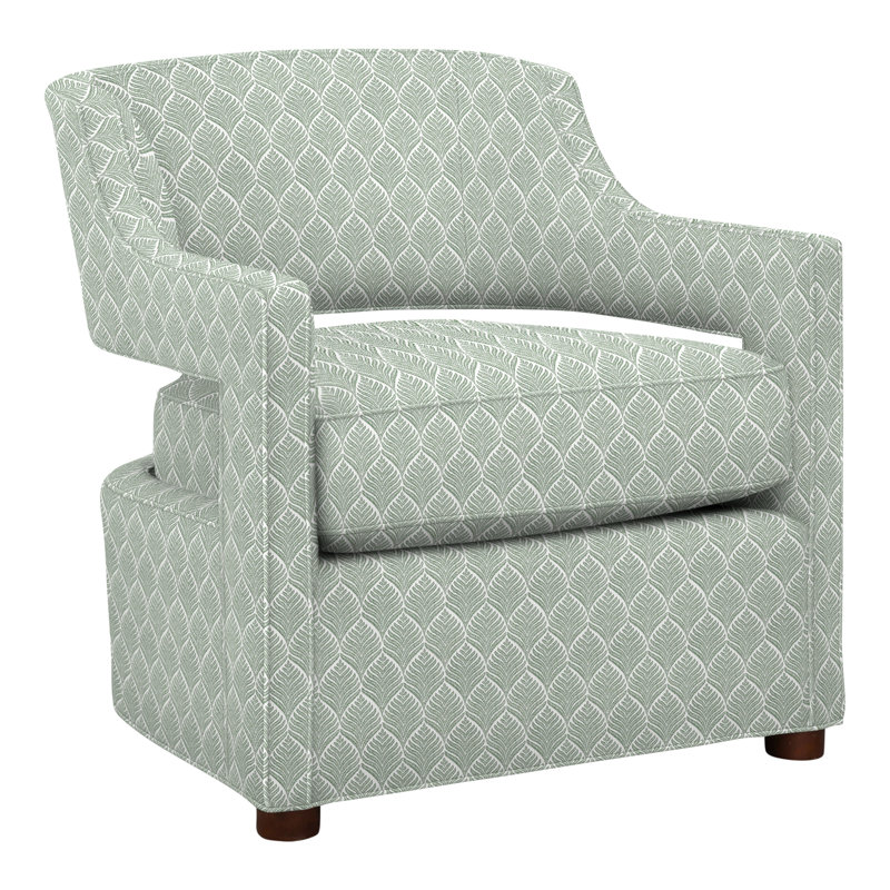 Phoebe Lounge Chair, Perigold Linnaeus Spring