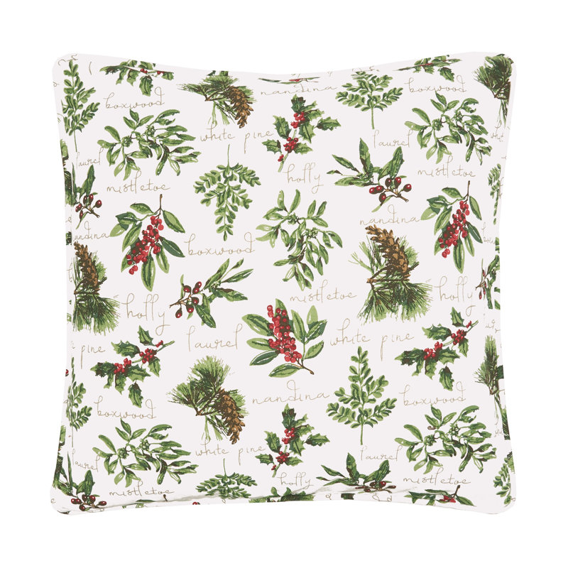 Coussin en coton botanique Skalski