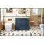 Meuble-lavabo moderne de 36 pouces avec lavabo en céramique, rangement abondant et portes et tiroirs à fermeture en douceur-1210446583