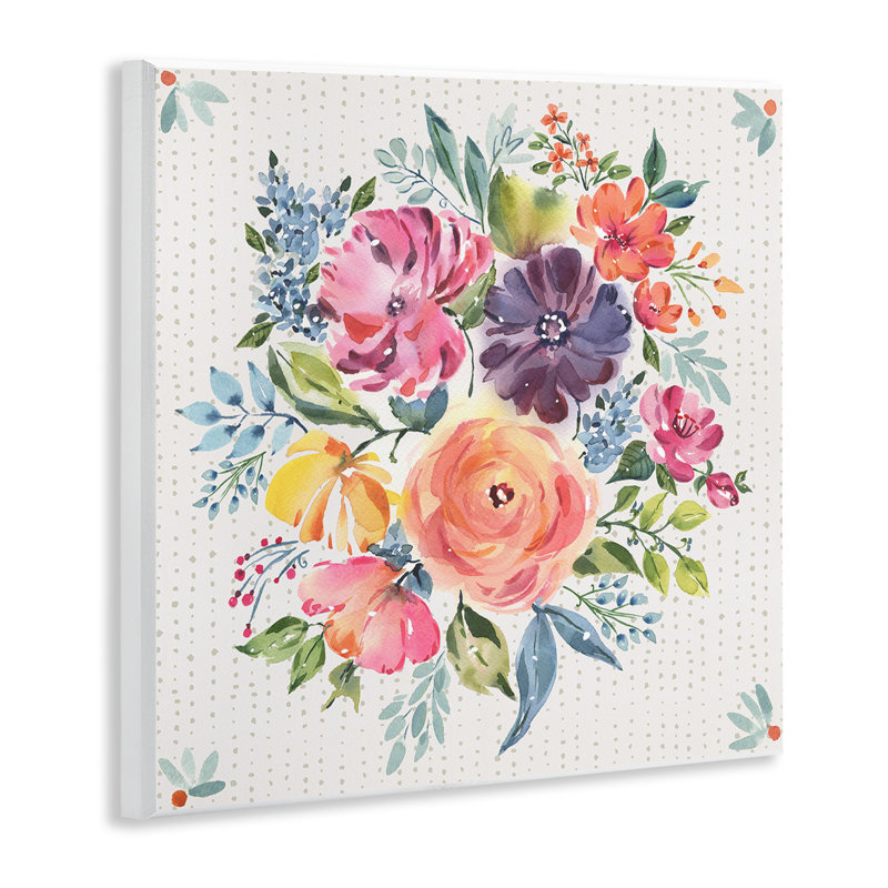 "Spring Bouquet Motif", par Jenny Faw