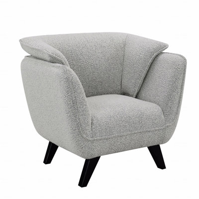 Fauteuil d'appoint rembourré Boucle