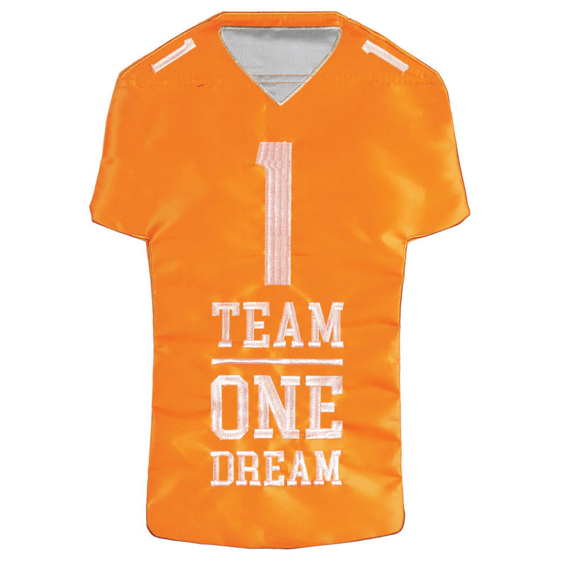 Drapeau de jardin en polyester 18 x 13 po Football Jersey