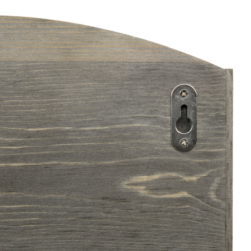 Kezar Solid Wood Wall Organizer