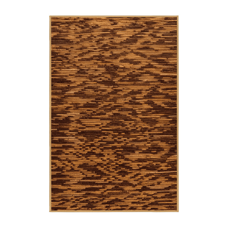  Tapis lavable à motif de fruits à pain africain, Rectangle 6 pi x 9 pi