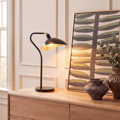 Lampe de table arquée 30 po Girard