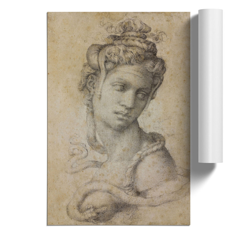 Cleopatra by Michelangelo - Frameless Print, 30cm H x 21cm W x 0.1cm D