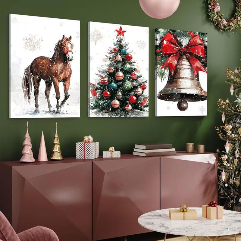 3 Piece Wrapped Canvas Print