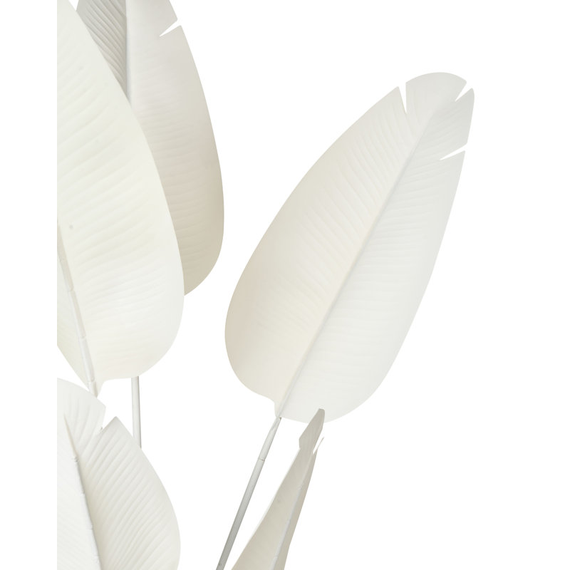 Artificial Plant BANANA TREE 123 cm, White