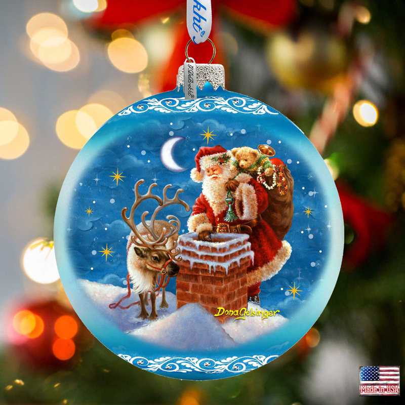 5.5'' Glass Ball Ornament
