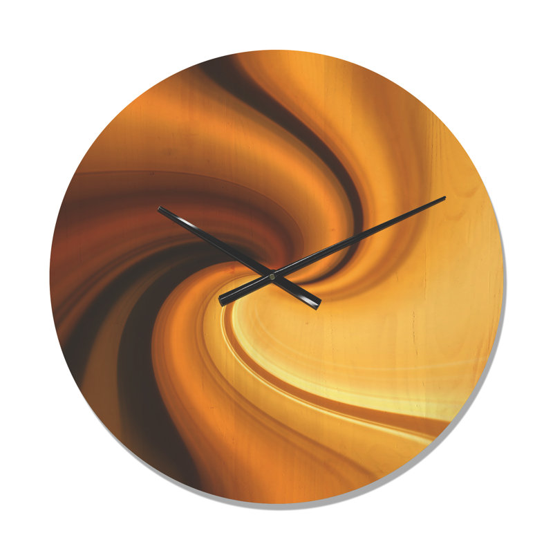 Solid Wood Wall Clock, Medium