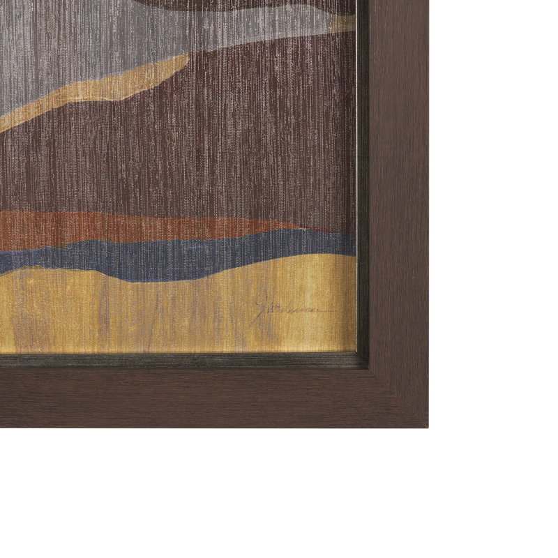 «Far & Away» par Nancy Crowell, reproduction d'art encadrée à la main