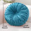 Coussin décoratif en velours rond 15 po (ensemble de 2)-99170715