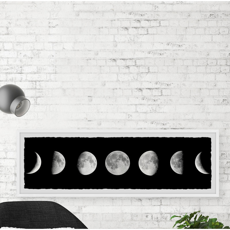 " Moon Transform ", 10" H x 30" W x 1.5" D