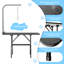 Table de toilettage réglable pour chien H 59 po x l 32 po x P 20 po avec bras pliable et tablette de rangement-130714806