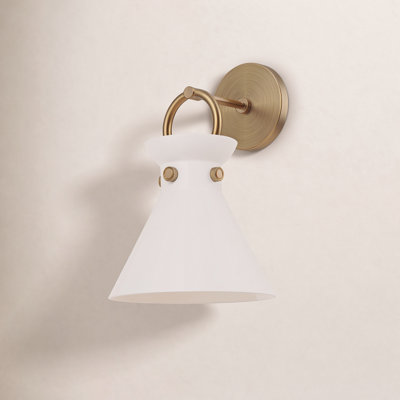 Tiney Single Light Dimmable Armed Sconce