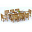 Devon Outdoor Teak Dining Set-1797104107