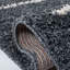 Tapis rayé gris foncé / ivoire Siragan-452833479