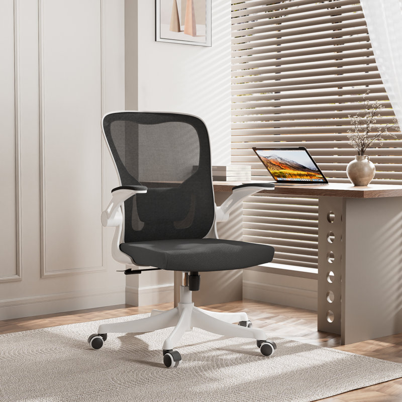 Chaise de travail, Blanc/Noir