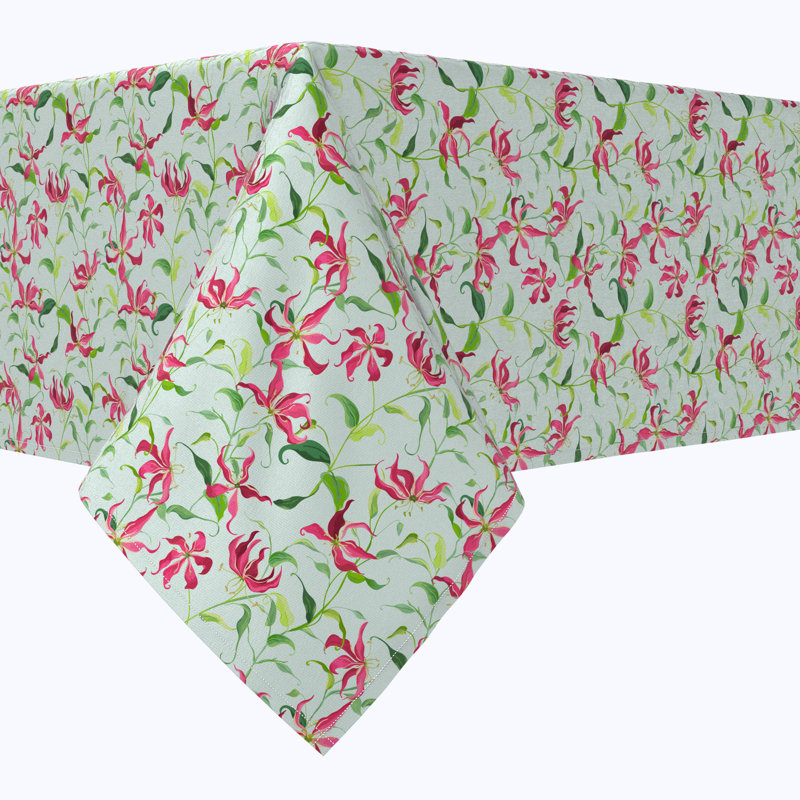 100% Cotton Floral Square Napkin
