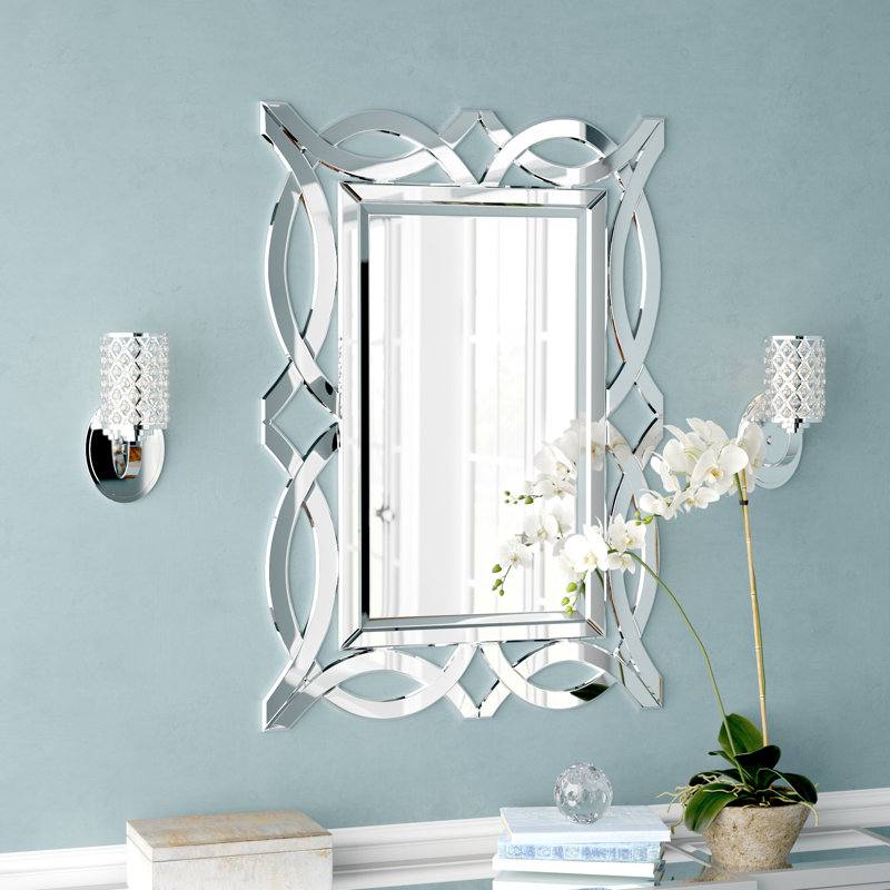 Derrek Mirrored Flat Wall Mirror