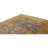 High-Quality Hand-Knotted Blue And Gold Area Rug