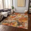 Tapis orange intérieur / extérieur lavable à la machine Xhevrie-781758156