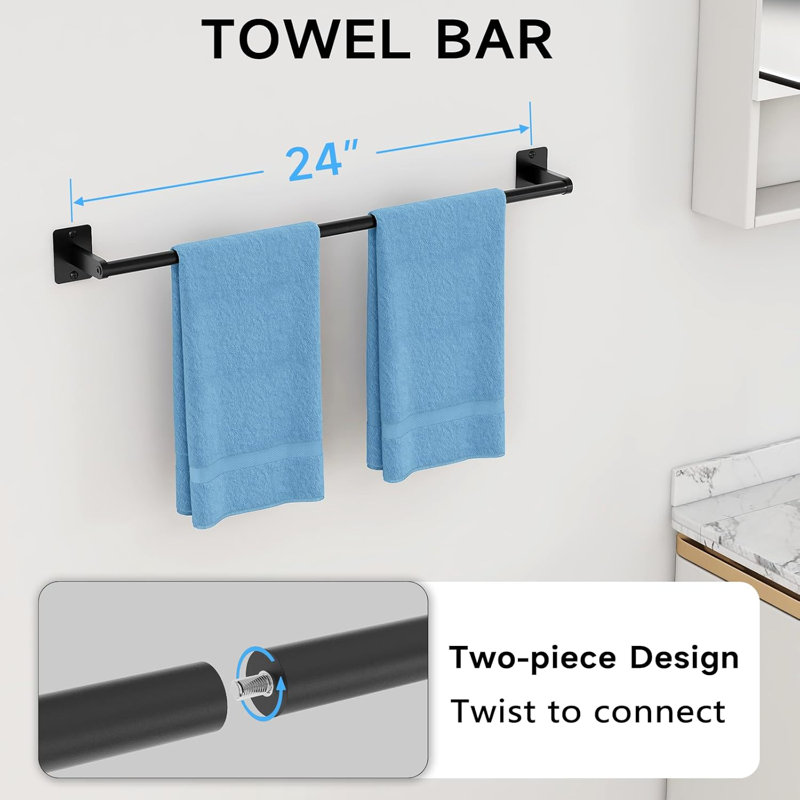 Wall Towel Rack