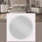 Carena Gray Round Mirror