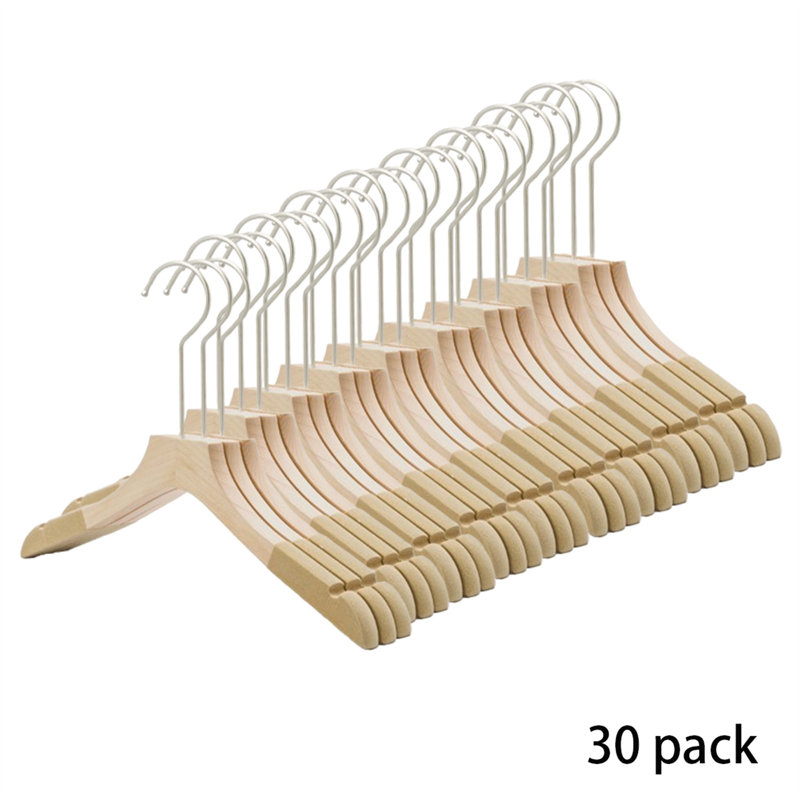 Premium Solid Wood Hanger, 30