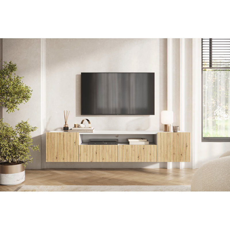 Asharna Unfinished TV Stand for TVs up to 55"