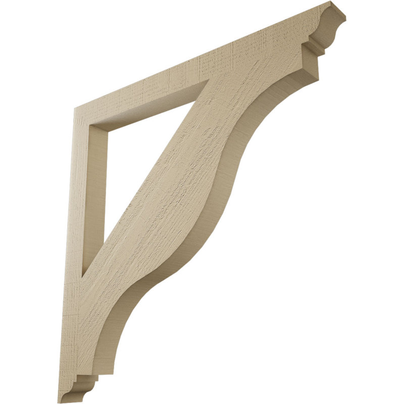 Support en bois de cèdre brut Funston Traditional, H 40 po x l 3,5 po x P 40 po