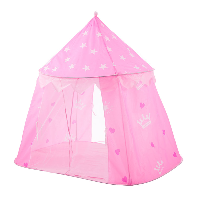 Zoomie Kids 121cm W x 85.5cm D Pop-Up Play Tent, Pink