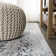 Tapis gris / bleu Bloomington Modern Strie