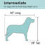 Meuble de rangement pour chien 37 "avec plateau rabattable