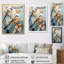 «Birds Abstract Anglers - Animals», reproduction sur toile-91437230-91437232