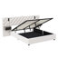 Upholstered Velvet Lift Up Storage Bed-82161958