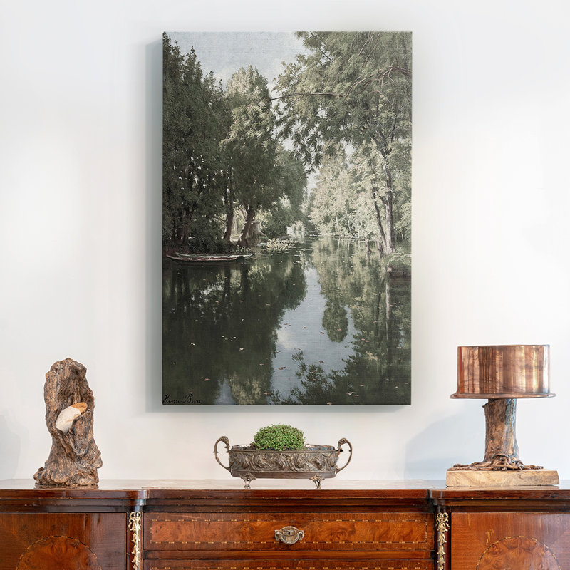 Impression sur toile encadrée, H 13 po x l 9 po