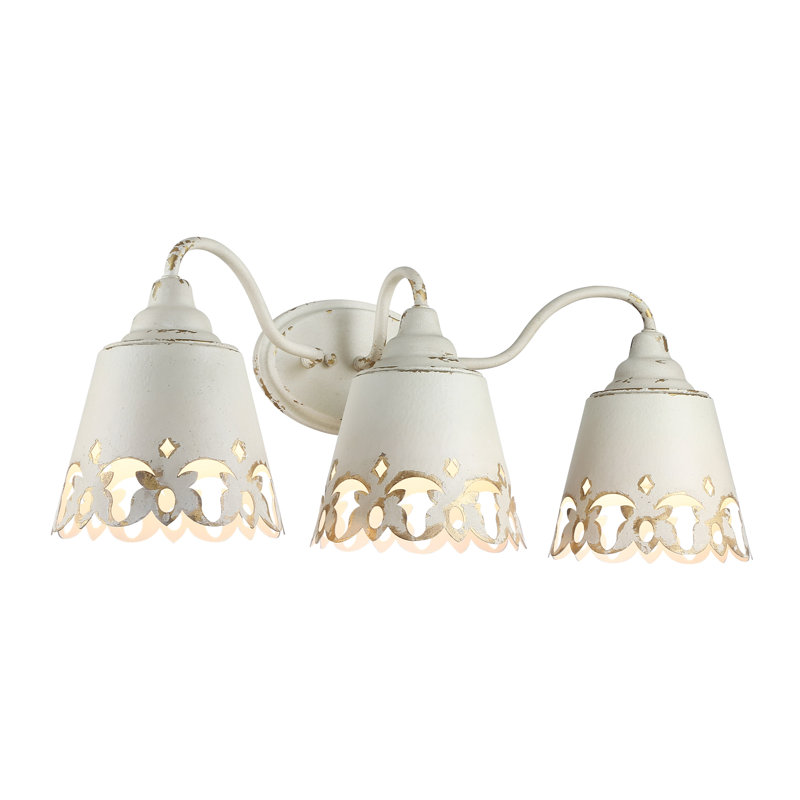 Dainotas 3-Light Vanity Light in Antique Ivory