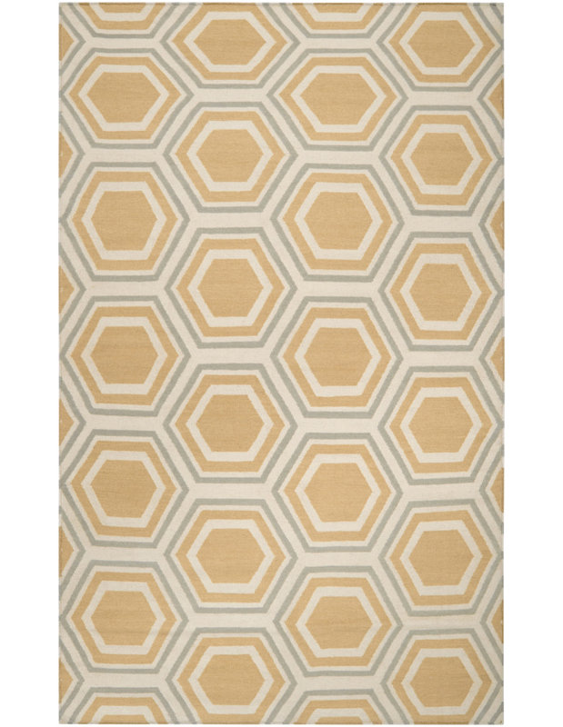 Vo Wool Geometric Indoor Rug, Runner 2'6" x 8'