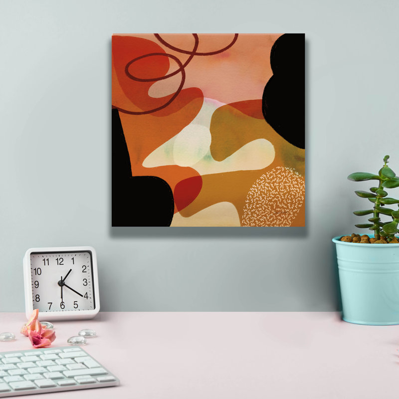  «Variété 7» par Cheryl Warrick, art mural sur toile, 12 po x 12 po, H 12 po x l 12 po