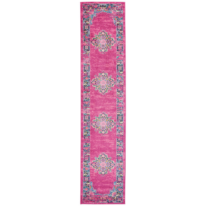 Oriental Indoor Rug, Runner 2'2" x 10'