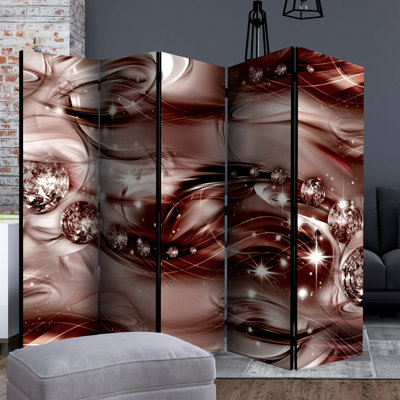 Marymount 172cm H Solid Wood Folding Room Divider