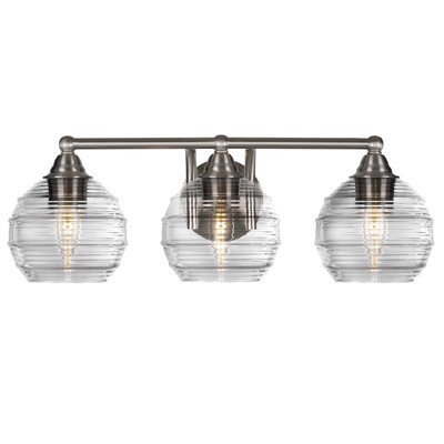 Barre d'éclairage de salle de bain 3 lumières Michell