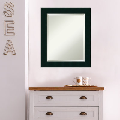 Jayden Wood Flat Wall Mirror