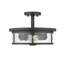 Plafonnier semi-encastré cylindrique 13,75 po Attah-1786461392