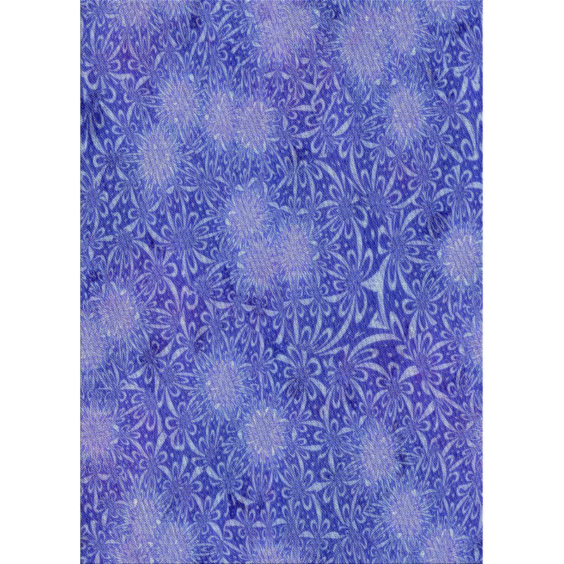 Tapis de la surface bleue en laine touffeté à la main Ballance